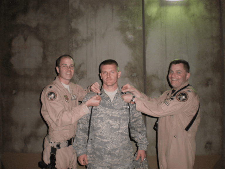 Astrion BD Executive Mike Angle in the Air Force